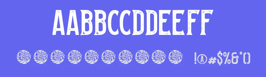 GF Bricfield Font by Groovy Font — Display Font — thumbnail 3
