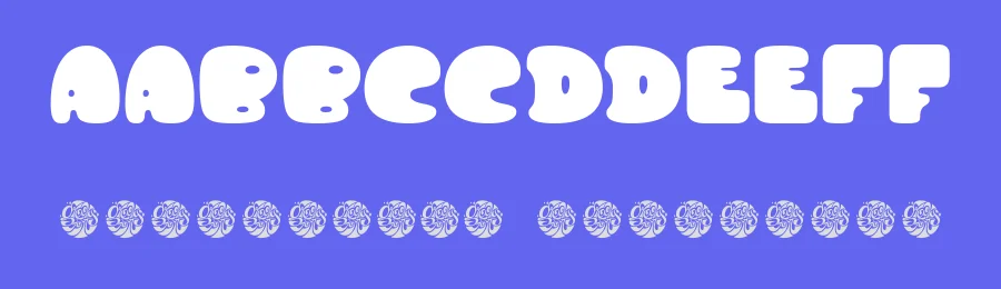 GF Fatstar Font by Groovy Font — Display Font — thumbnail 3