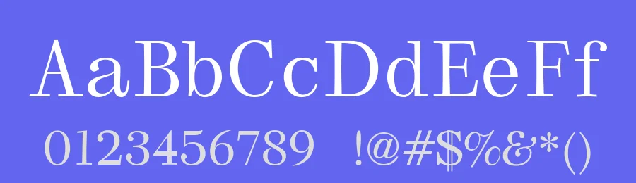 GFS Bodoni Serif Font by Greek Font Society — Serif Font — thumbnail 3