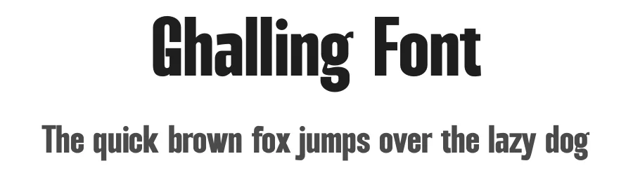 Ghalling Font by TypeLogue — Sans Serif Font