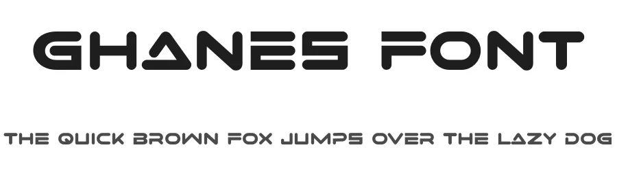 Ghanes Font by albert_kalingga — Display Font