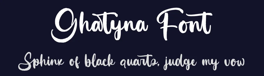 Ghatyna Font by letterenastudios — Script Handwritten Font — thumbnail 2