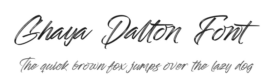 Ghaya Dalton Font by stylishtype.co — Script Handwritten Font
