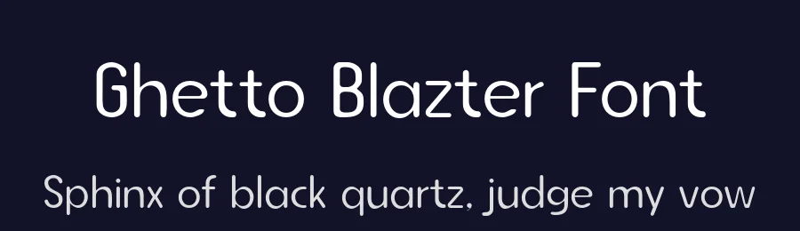 Ghetto Blazter Font by Creatifontstudios — Decorative Font — thumbnail 2