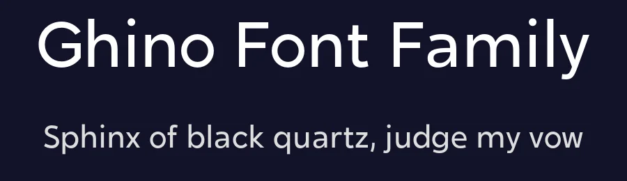 Ghino Font Family by Fontmachine — Sans Serif Font — thumbnail 2