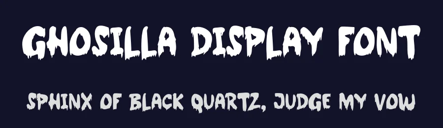 Ghosilla Display Font by Fontfreebies — Display Font — thumbnail 2