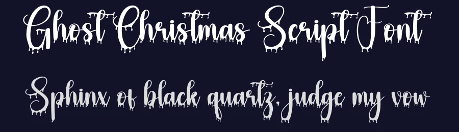 Ghost Christmas Script Font by creativeletter — Script Handwritten Font — thumbnail 2