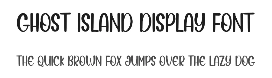 Ghost Island Display Font by inermediaSTUDIO — Display Font