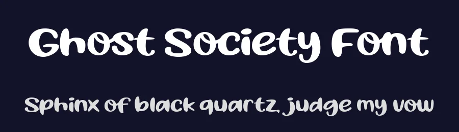 Ghost Society Font by Dreamink Studio — Decorative Font — thumbnail 2