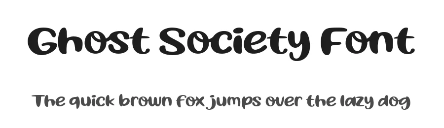 Ghost Society Font