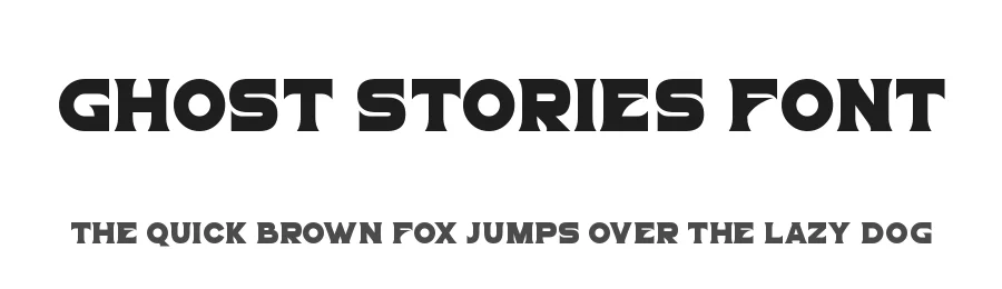 Ghost Stories Font by Dadiomouse — Display Font