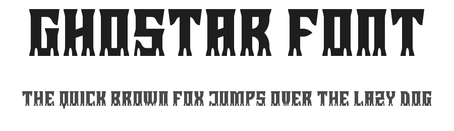 Ghostar Font by edricstudio — Decorative Font