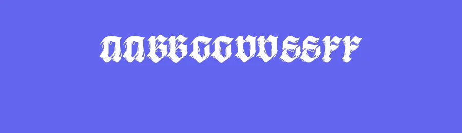 Ghostero Display Font by pandekastudio — Blackletter Font — thumbnail 3