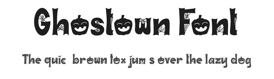 Ghostown Font by Imoodev โ Decorative Font