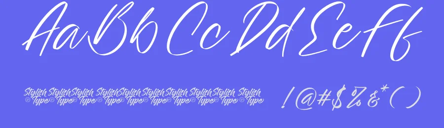 Ghostoy Charless – Aesthetic Handwritten Font by stylishtype.co — Script Handwritten Font — thumbnail 3