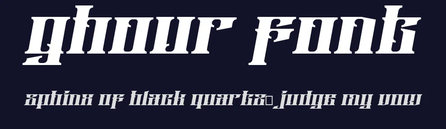 Ghour Font by Julpik — Blackletter Font — thumbnail 2