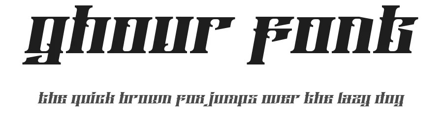 Ghour Font by Julpik — Blackletter Font