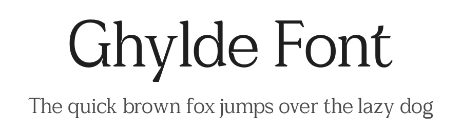 Ghylde Font by Krismagraph — Serif Font