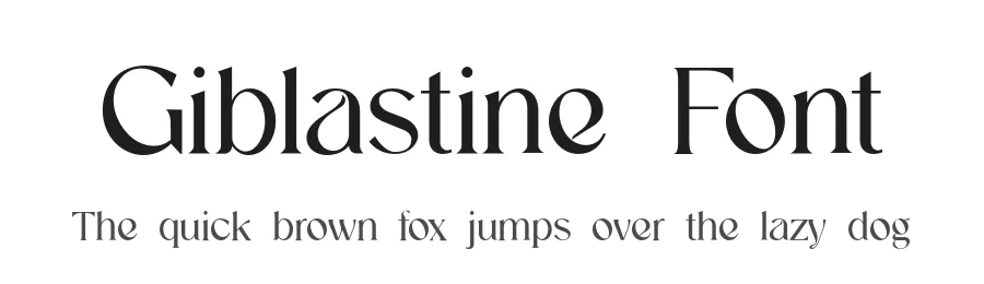 Giblastine Font by UICreative — Serif Font