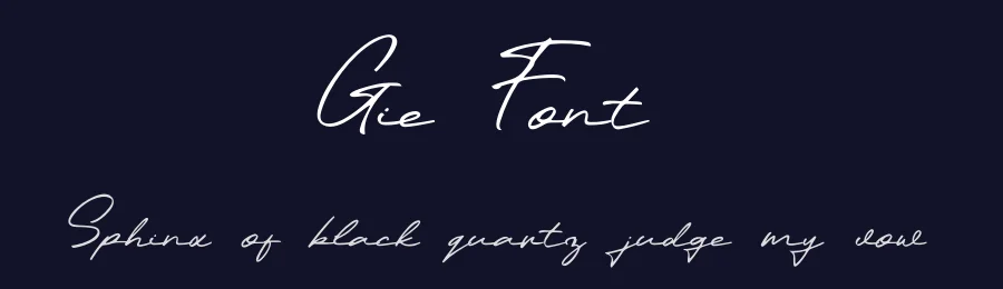Gie Font by Artnivora Studio — Script Handwritten Font — thumbnail 2