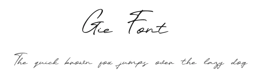 Gie Font by Artnivora Studio — Script Handwritten Font