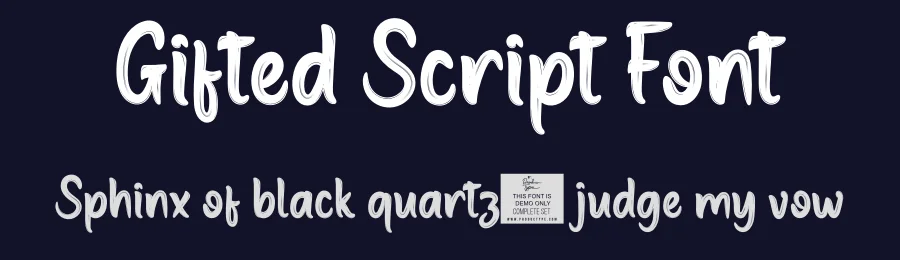 Gifted Script Font by productype — Script Handwritten Font — thumbnail 2