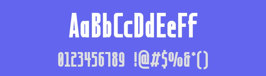 Giga Forge Font by HipFonts — Sans Serif Font — thumbnail 3
