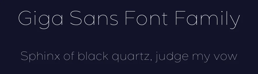 Giga Sans Font Family by locomotype — Sans Serif Font — thumbnail 2
