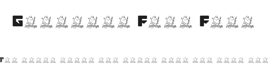 Gigaform Free Font by Letterlays — Display Font