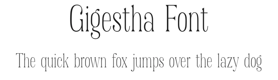 Gigestha Font by Mj Studio — Sans Serif Font