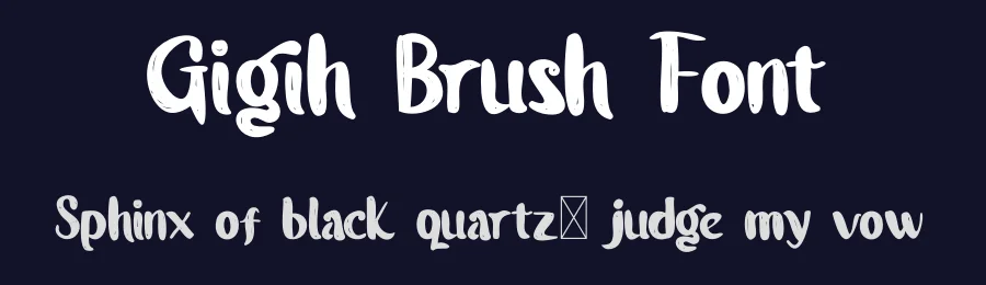 Gigih Brush Font by twinletter — Script Handwritten Font — thumbnail 2