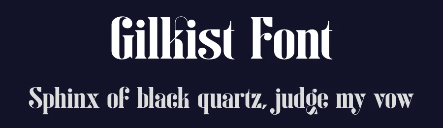 Gilkist Font by TypeLogue — Serif Font — thumbnail 2