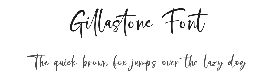 Gillastone Font by Basnistudio — Script Handwritten Font