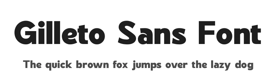 Gilleto Sans Font by Basnistudio — Decorative Font