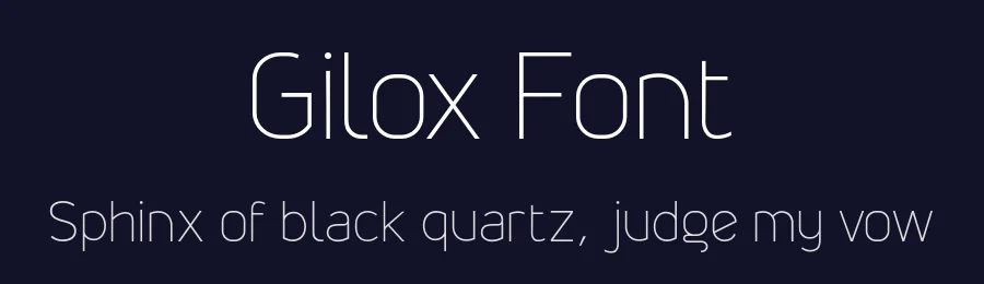 Gilox Font by NazmulsDesign — Sans Serif Font — thumbnail 2