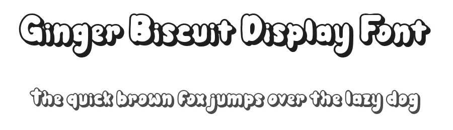 Ginger Biscuit Display Font by Attype-Studio — Display Font