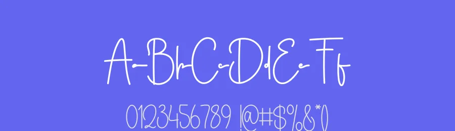 Ginger Bread – Minimal Handwritten Font by freshtypeink — Script Handwritten Font — thumbnail 3