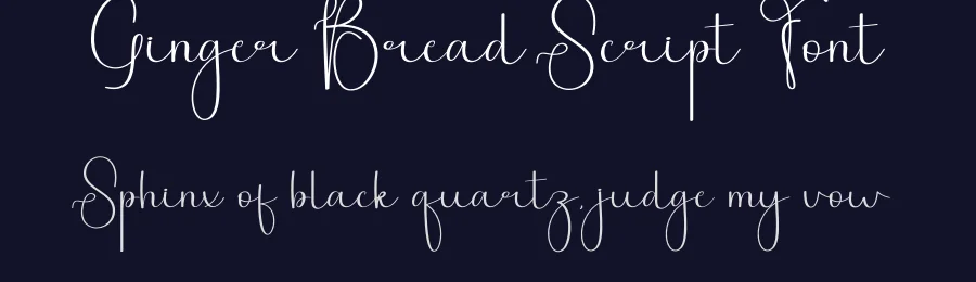 Ginger Bread Script Font by andikastudio — Script Handwritten Font — thumbnail 2