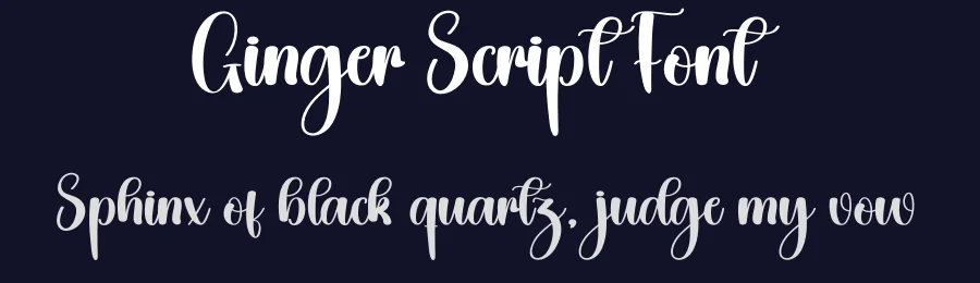 Ginger Script Font by creativeletter — Script Handwritten Font — thumbnail 2