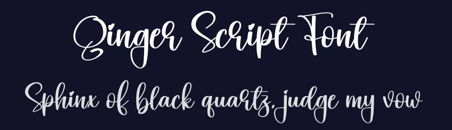 Ginger Script Font by creativeletter — Script Handwritten Font — thumbnail 2