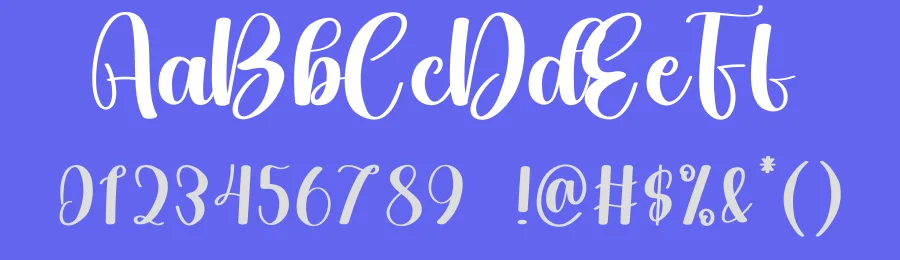 Gingerbread – Natural Script Handwritten Font by creativeletter — Script Handwritten Font — thumbnail 3