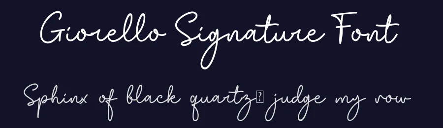 Giorello Signature Font by AllmoStudio — Script Handwritten Font — thumbnail 2