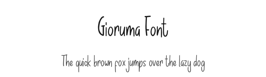 Gioruma Font by Pollux of Geminorum — Sans Serif Font