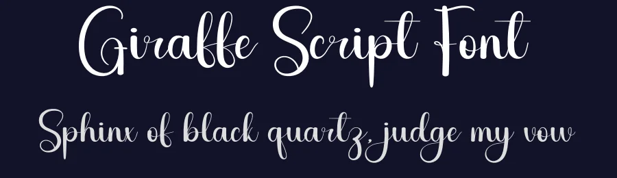 Giraffe Script Font by andikastudio — Script Handwritten Font — thumbnail 2