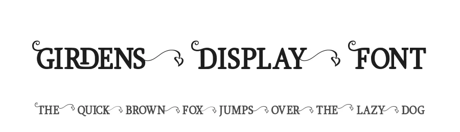 Girdens Display Font by StringLabs — Display Font