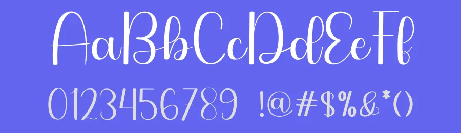 Girlfriend – Elegant Handwritten Font by freshtypeink — Script Handwritten Font — thumbnail 3