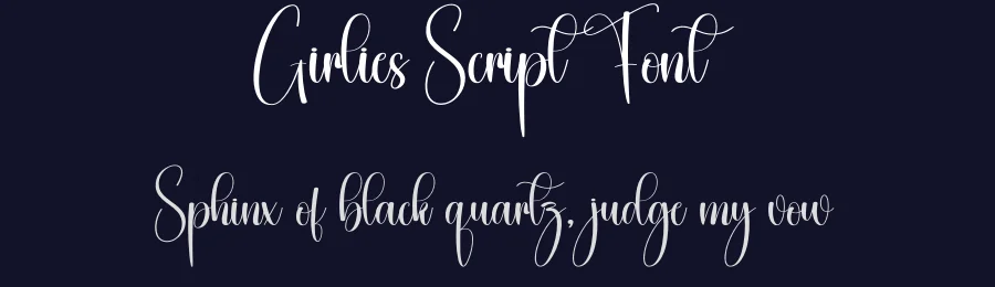 Girlies Script Font by creativeletter — Script Handwritten Font — thumbnail 2