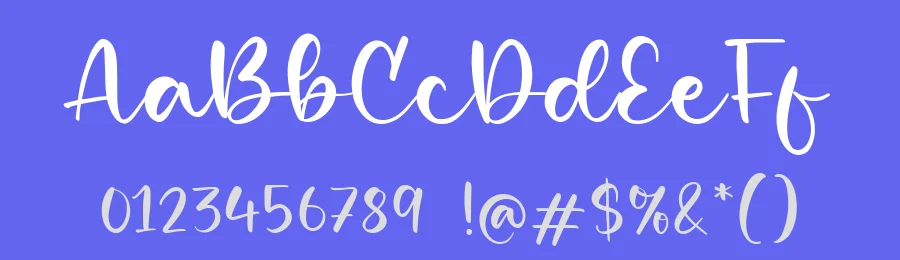 Girlish Lovely Calligraphy Font by balpirick — Script Handwritten Font — thumbnail 3