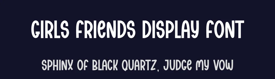 Girls Friends Display Font by creativeletter — Script Handwritten Font — thumbnail 2