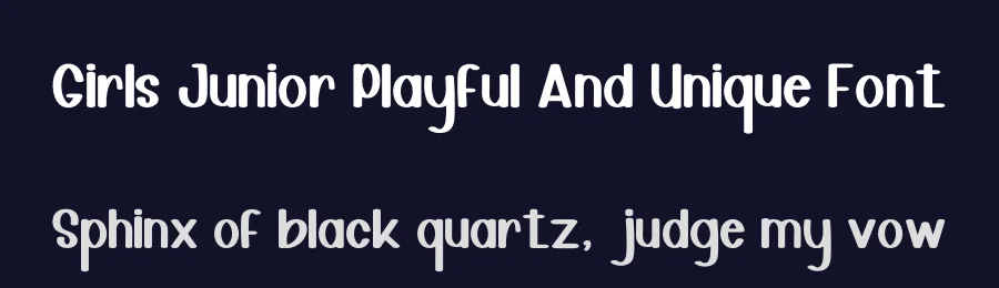 Girls Junior Playful And Unique Font by inermediaSTUDIO — Display Font — thumbnail 2